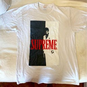 Supreme Scarface Split Tee Size Large